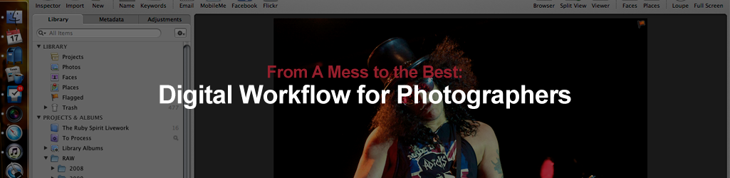 From A Mess to the Best: Digital Workflow for Photographers